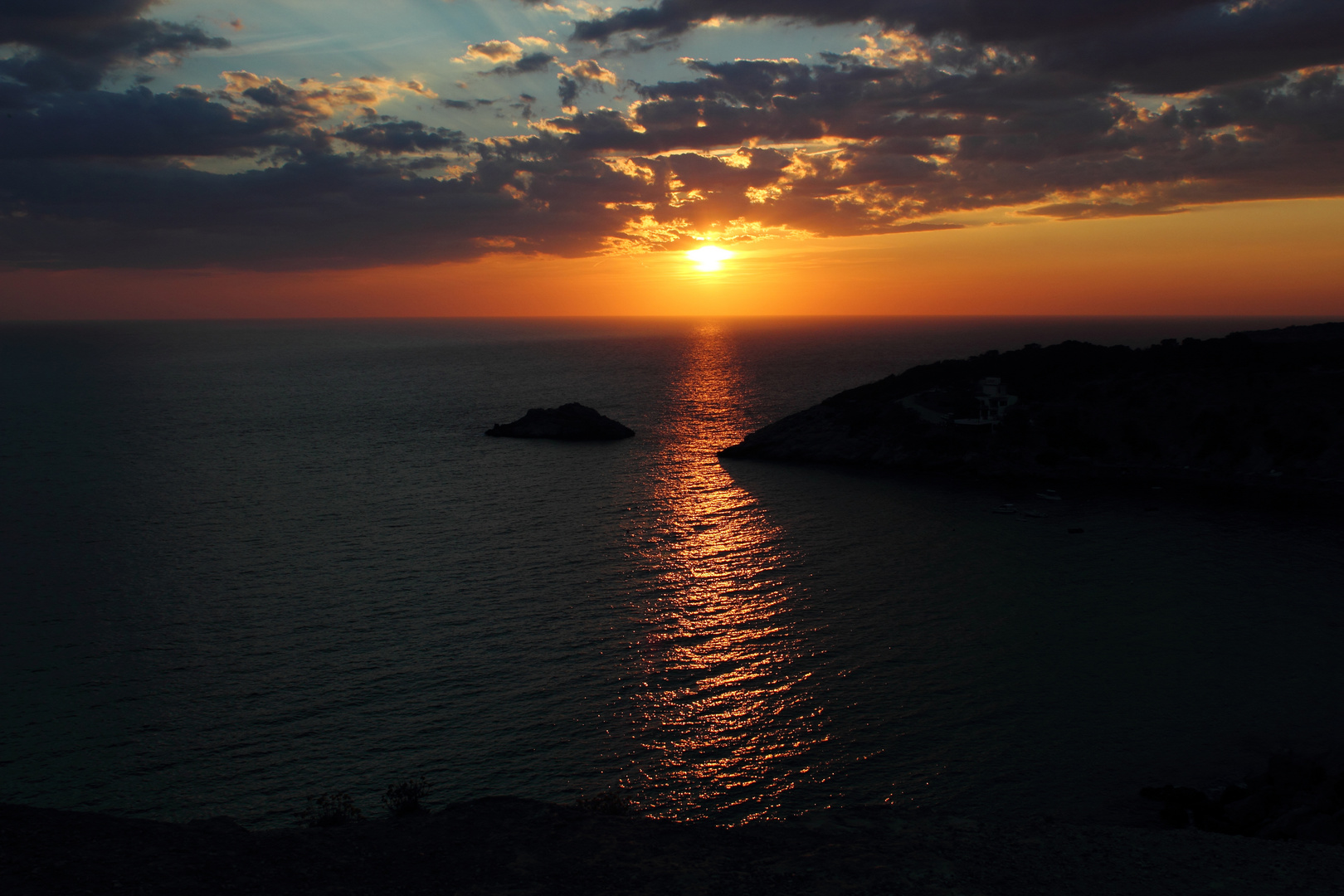 Cala d'Hort auf Ibiza