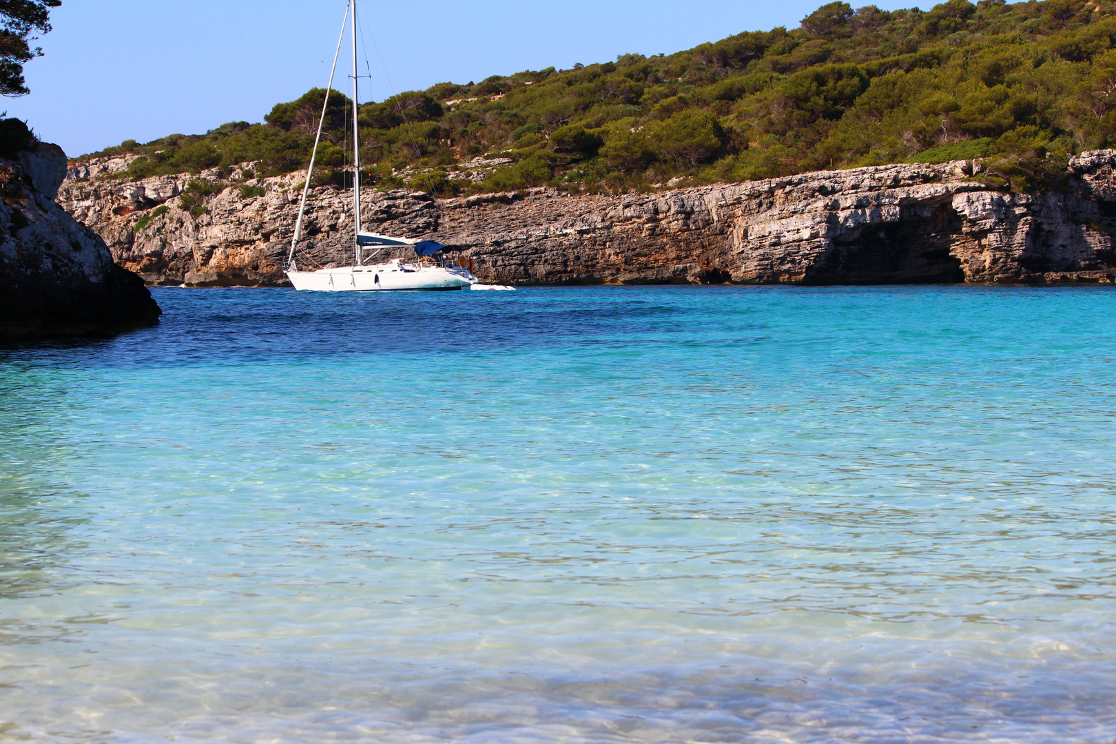 Cala En Turqueta Foto Bild Landschaft Meer Strand Urlaub Bilder Auf Fotocommunity