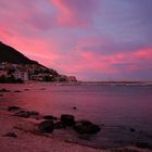 Cala Gonone al tramonto