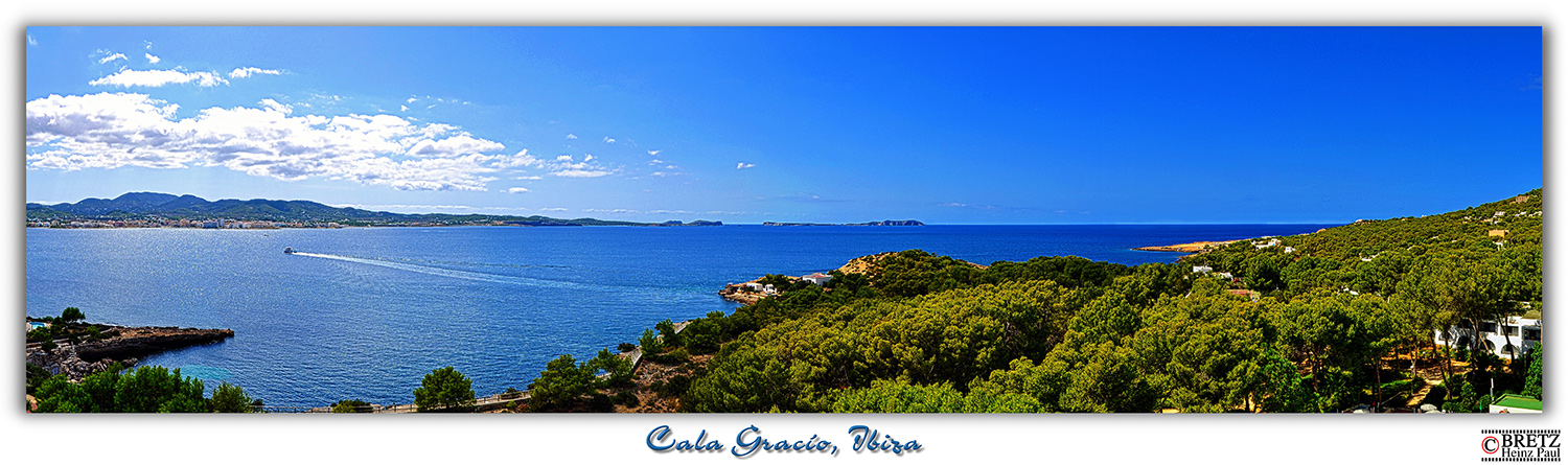 Cala Gracío, Ibiza_Panorama