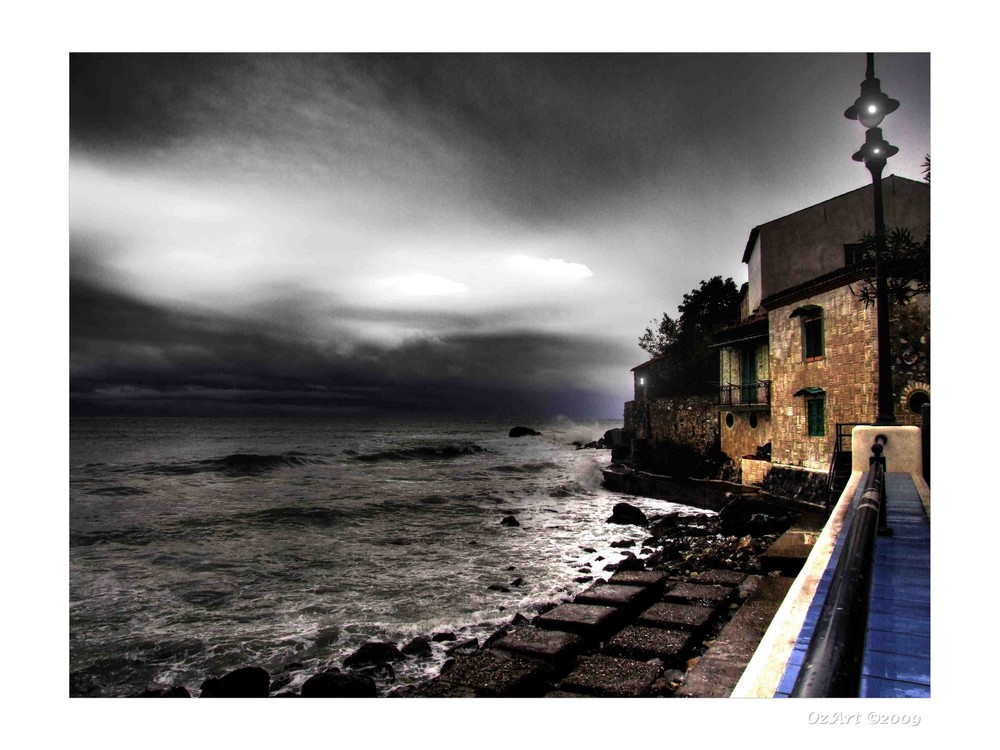 " Cala la notte " - hdr-tm