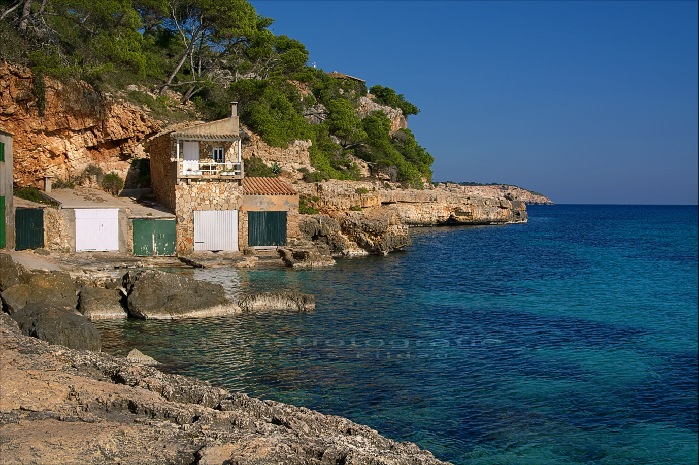 Cala Llombards an der mallorkinischen Ostküste.