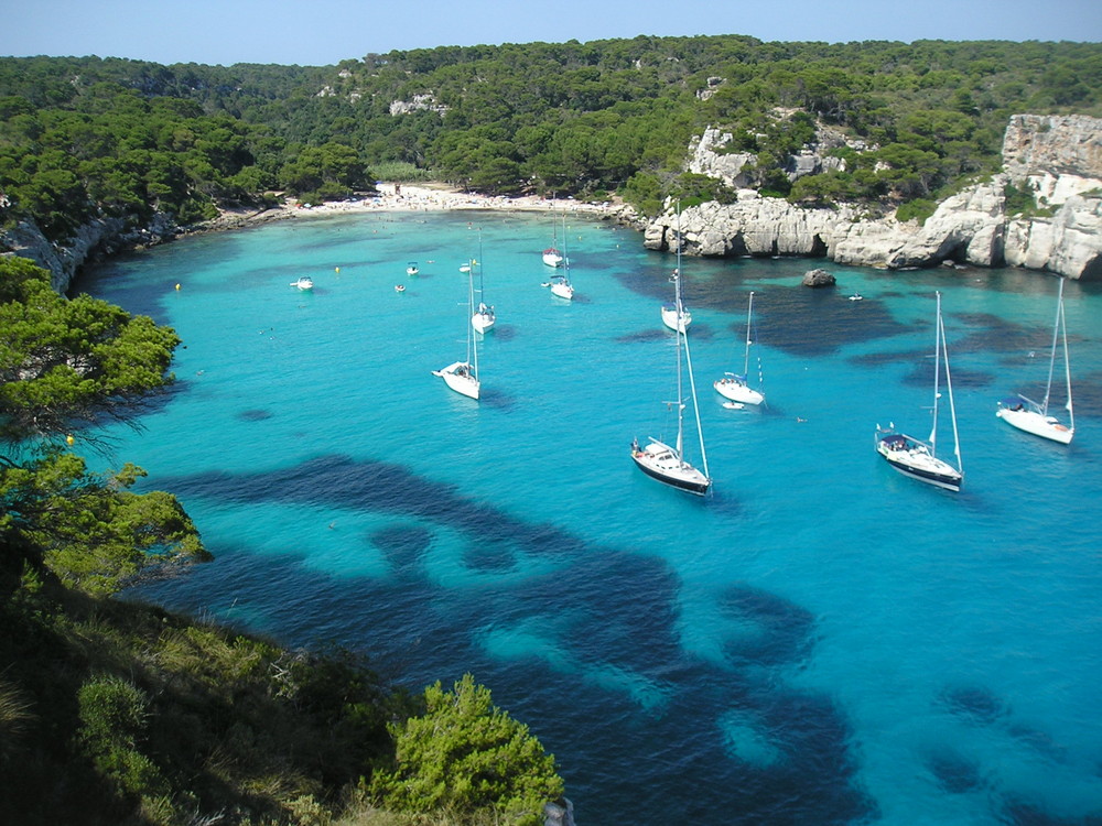 cala Macarella, Menorca, Spain