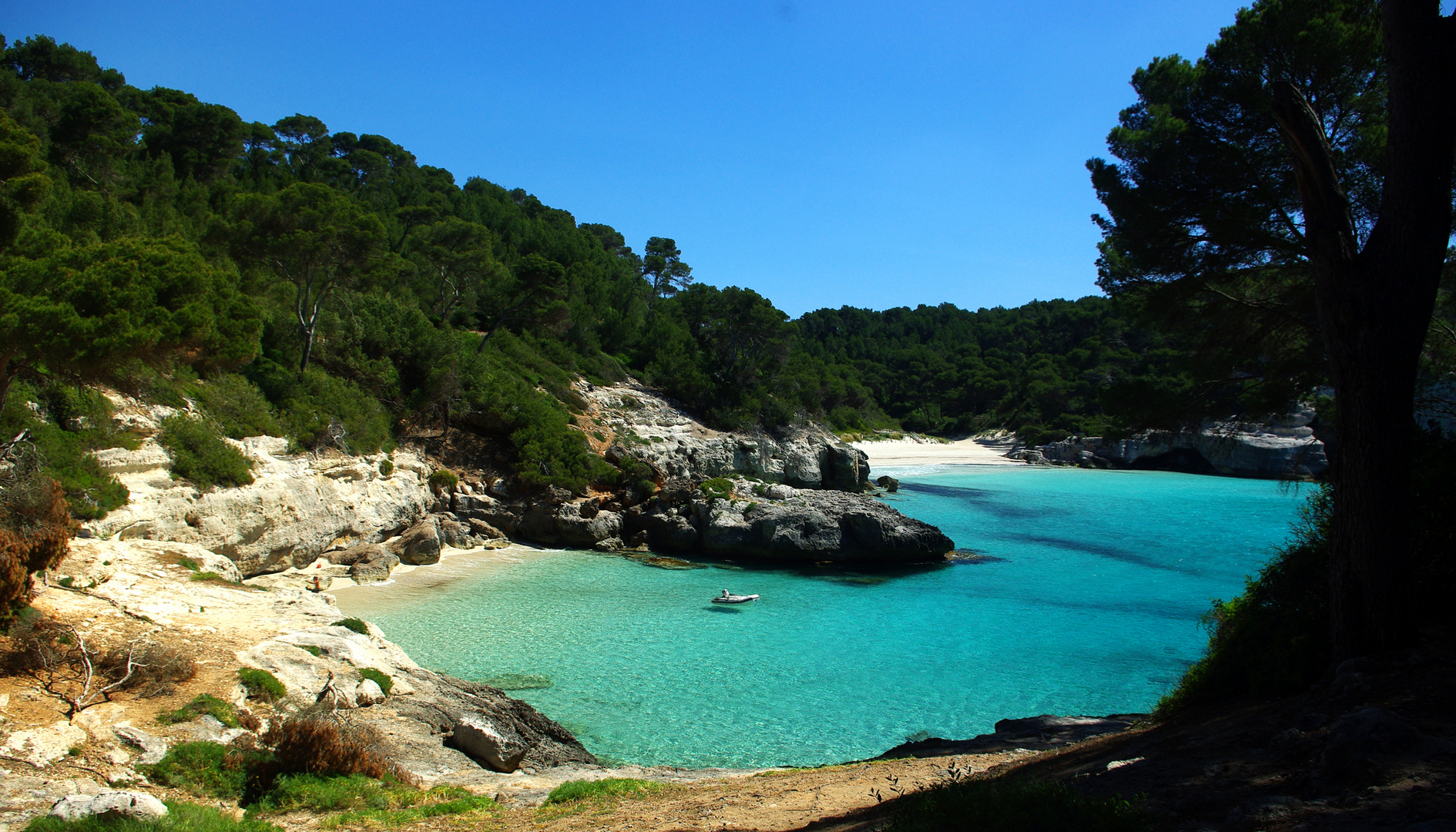 Cala Mitjana auf Menorca