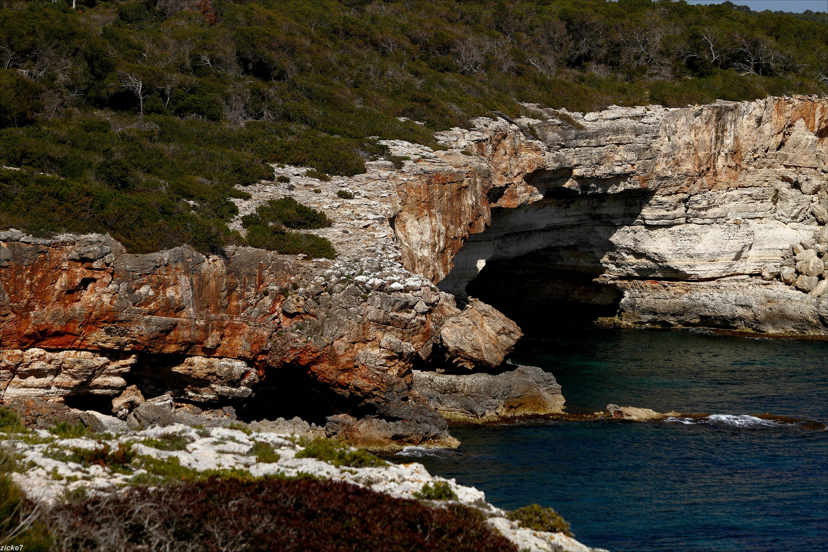 Cala Mondrago Spanien