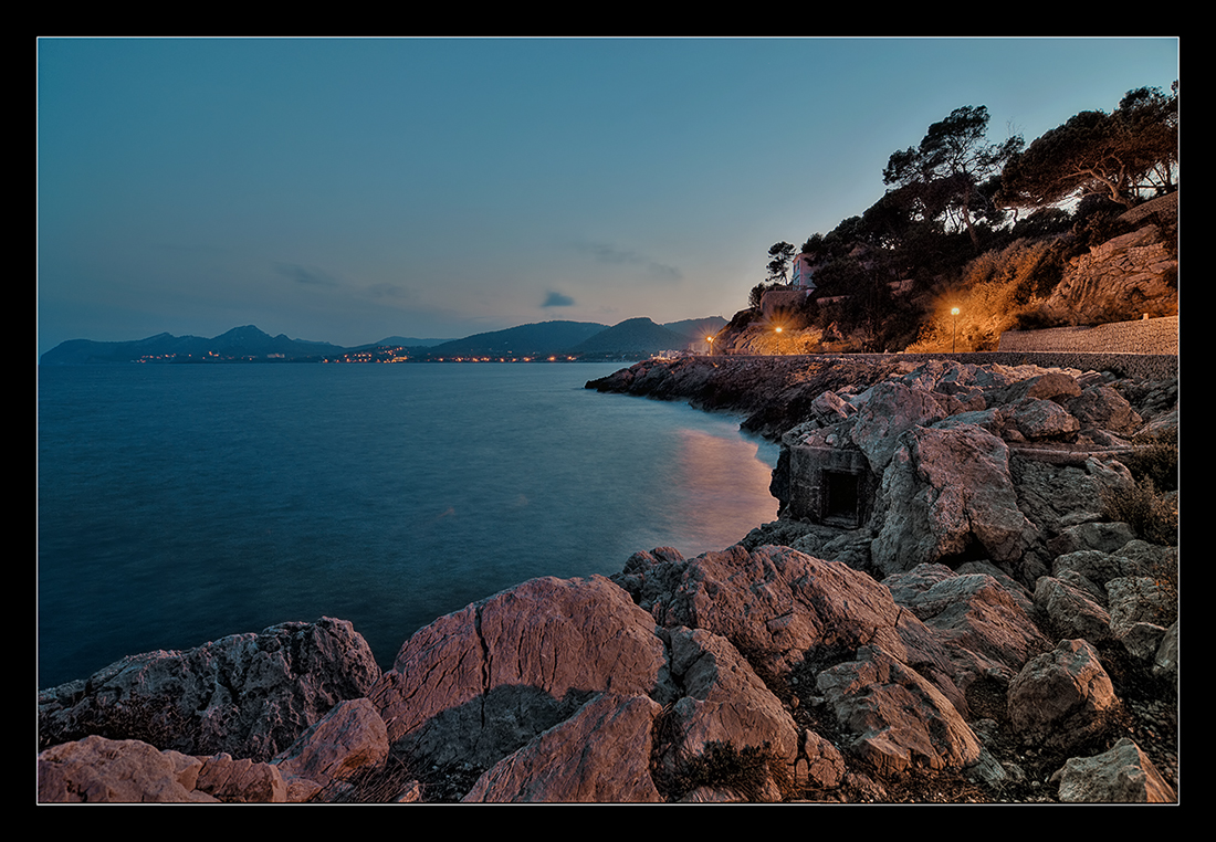 . Cala Rajada . Foto & Bild landschaft, naturlandschaft bei nacht