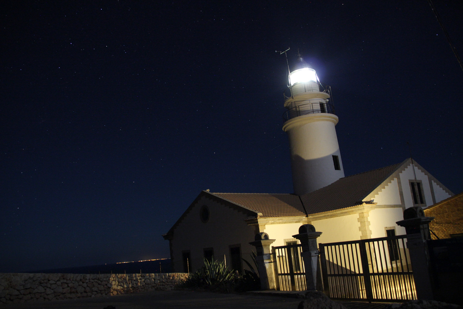 Cala Rajada bei Nacht