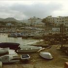 Cala Ratjada 1986 Bild vom Hafen.....