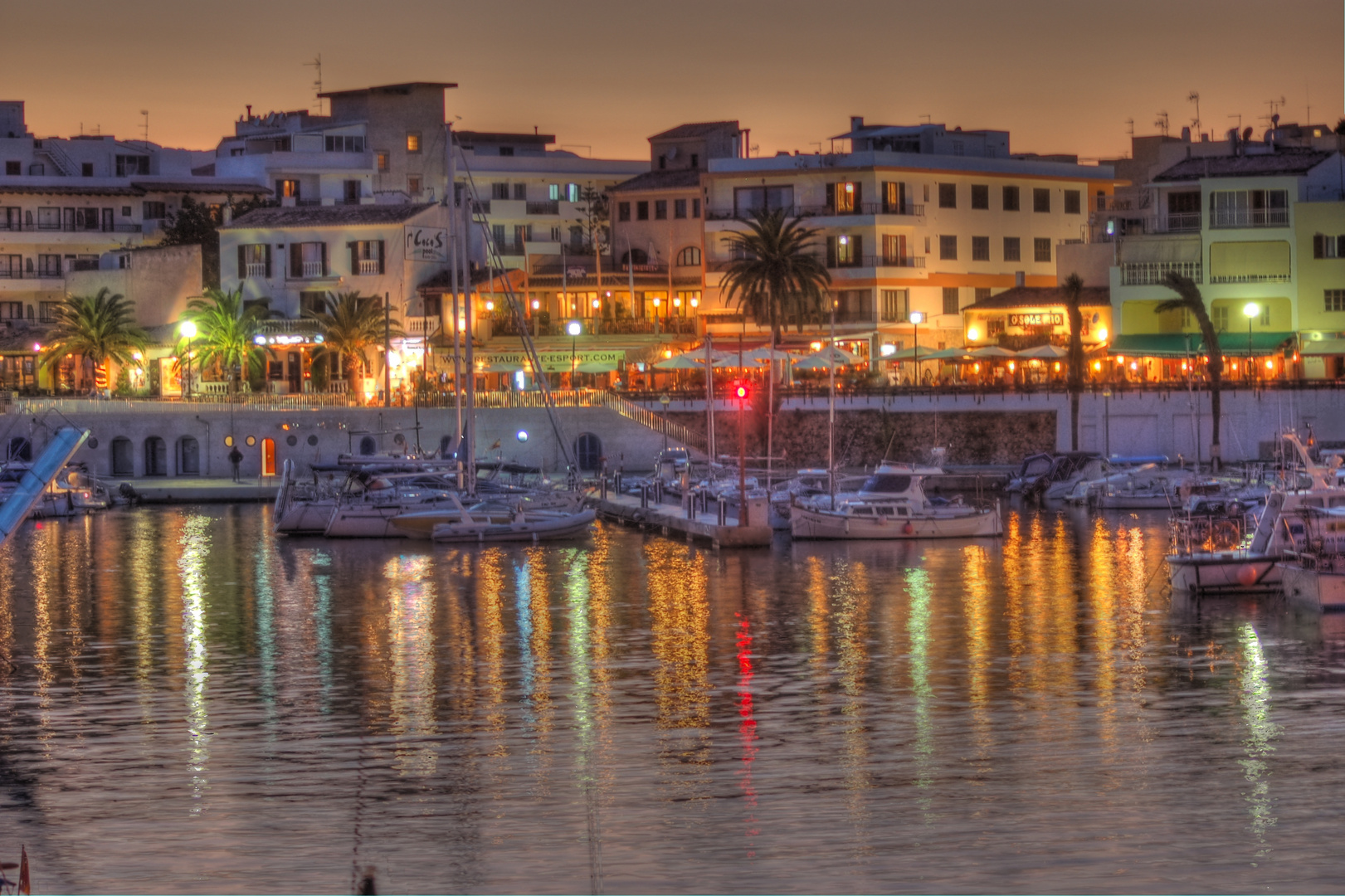 Cala Ratjada am Abend (HDR)