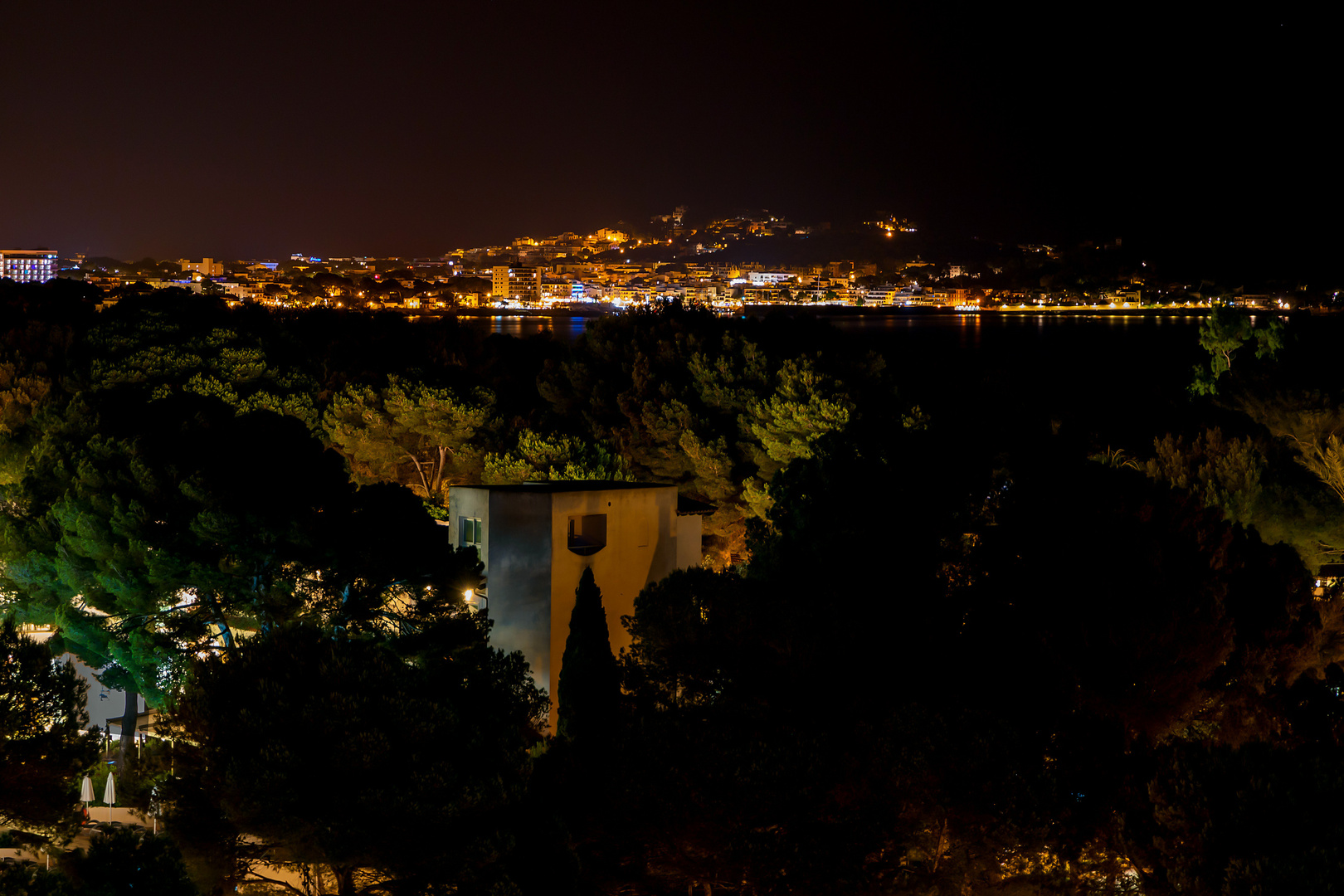 Cala Ratjada am Abend, Mallorca