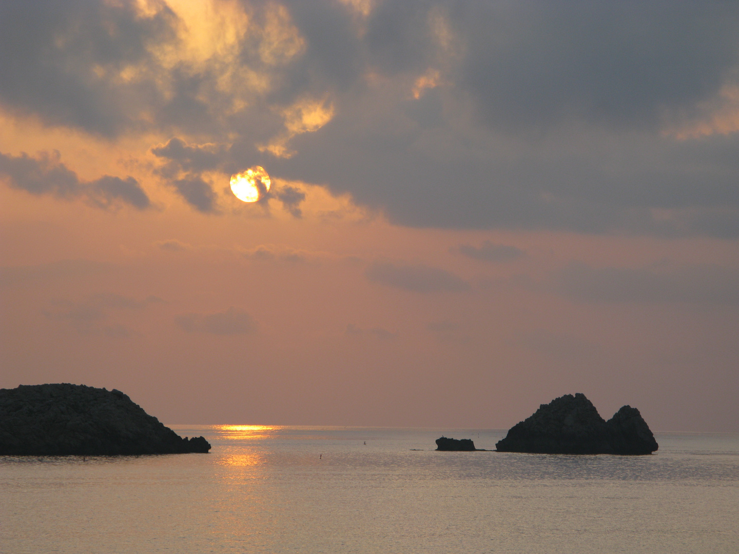 CALA RATJADA die Sonne kommt