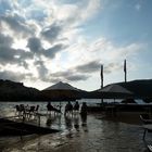 Cala Ratjada schlechtes Wetter   ca cova mit  coca cola