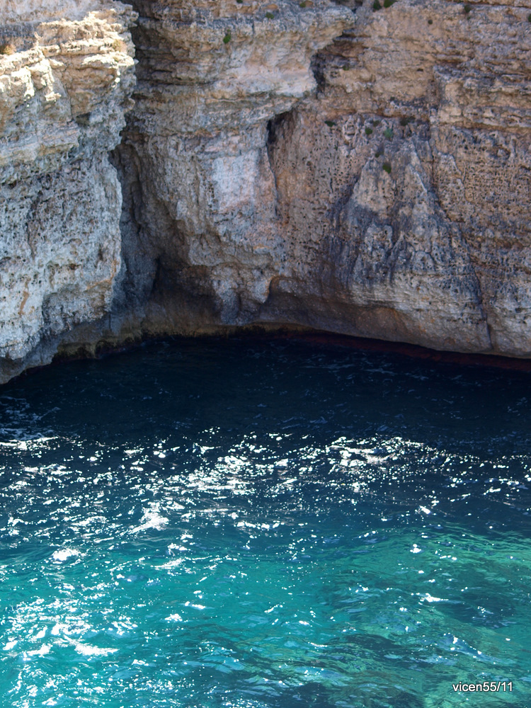 Cala S'Almunia (acantilados exteriores)