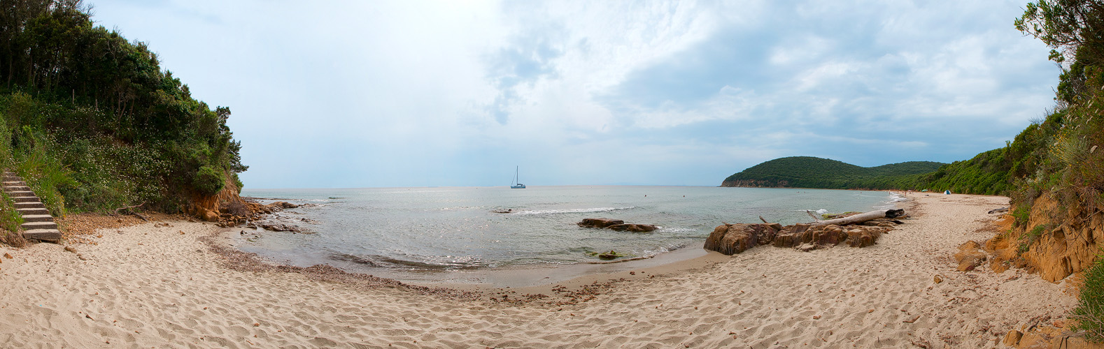 Cala Violina nach dem Gewitter