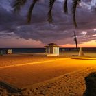 Calafell am Strand