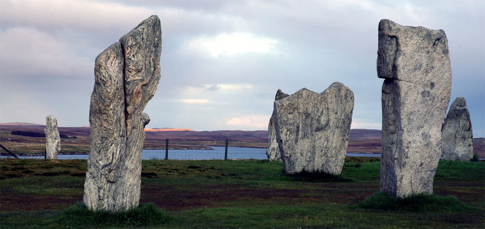 Calanais standing stones - -