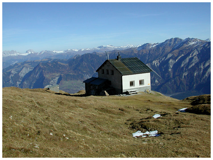 Calanda Hütte 2073 m.ü.M