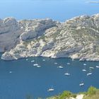 Calanque de Sormiou vue du col des Escourtines (Marseille)