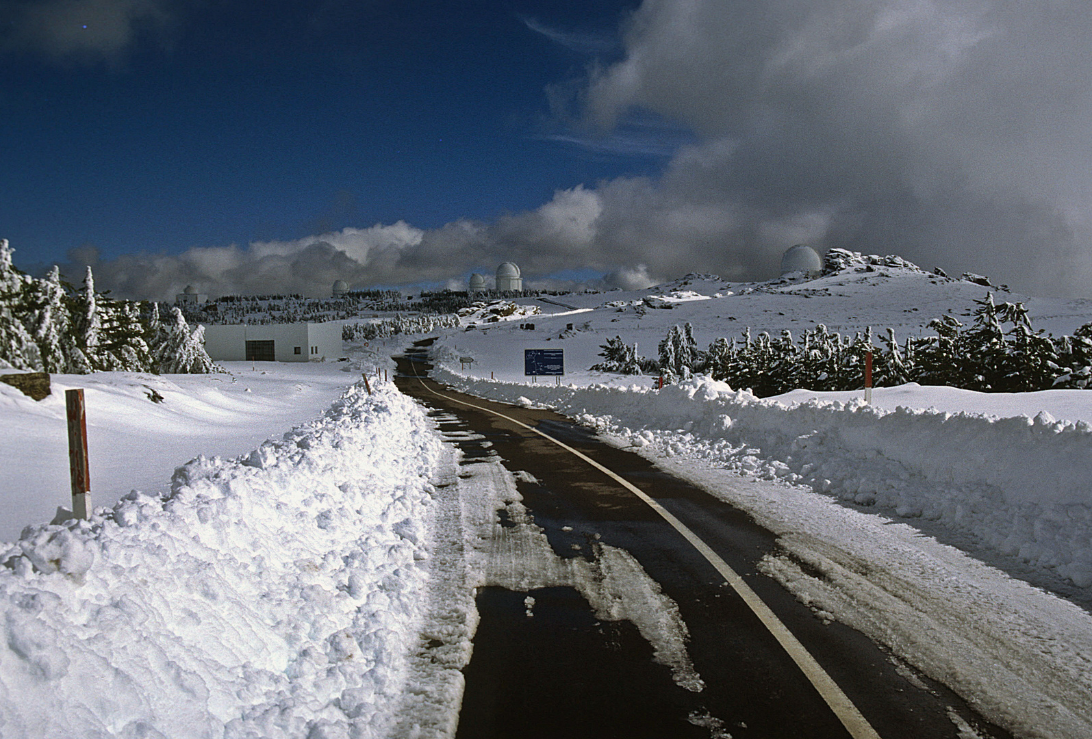 Calar Alto im Winter 1996