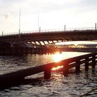 Calatrava-Brücke Berlin Hintergrund Hauptbahnhof