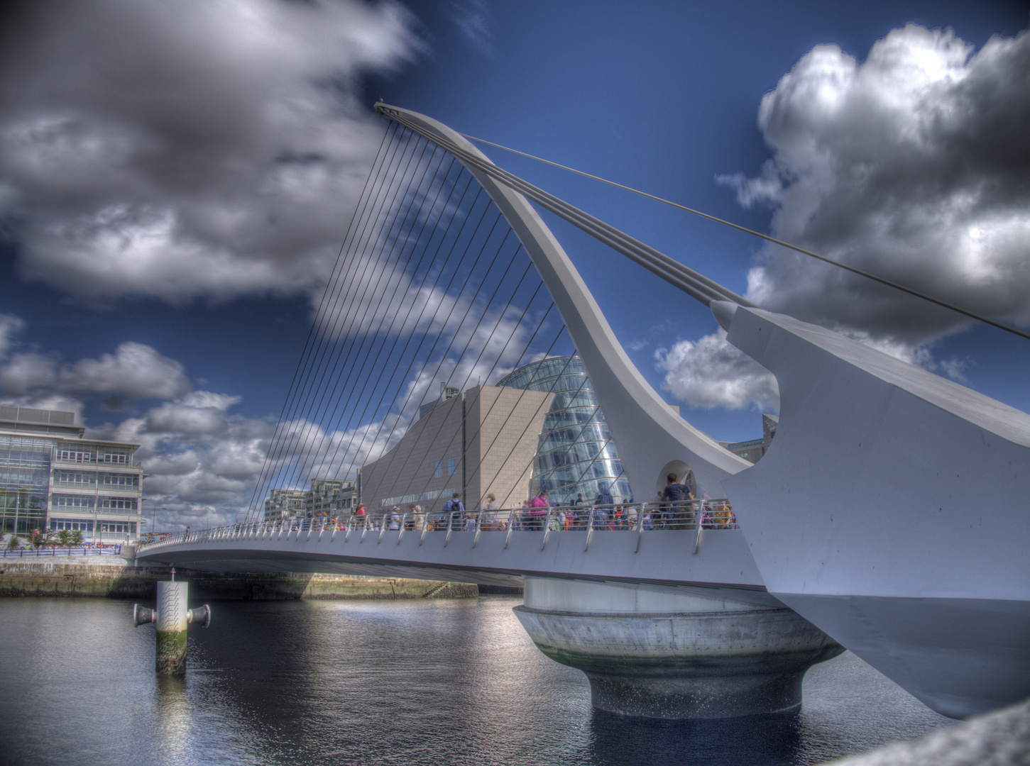 Calatrava-Brücke in Dublin