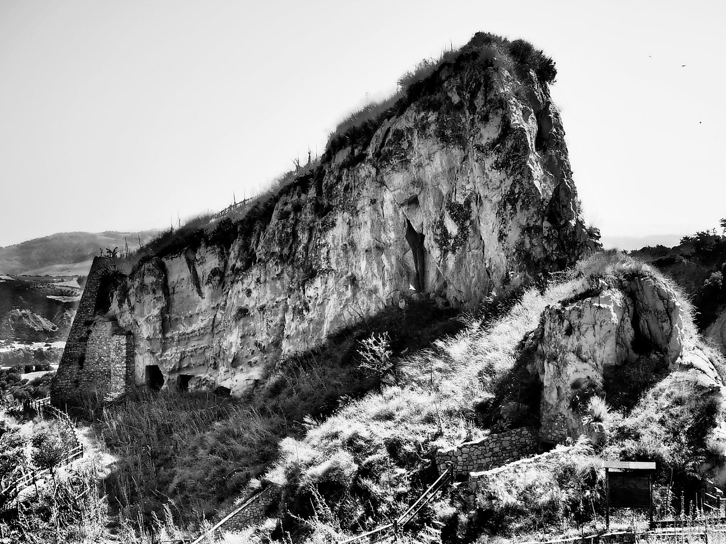 Calciano, Landschaft