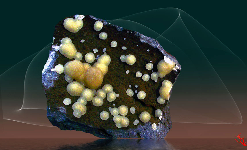 Calcite botroidale di.....