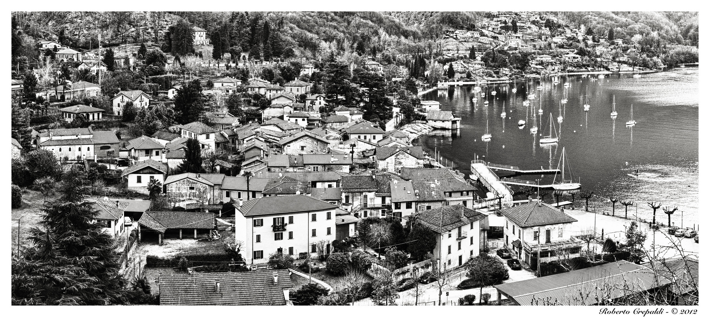 Caldè, frazione di Castelveccana sul lago Maggiore