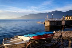 Caldè, il porto