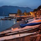 Caldè, lungolago by night