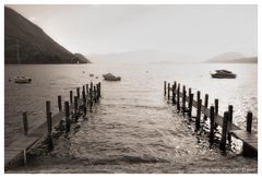 Caldè molo, lago Maggiore