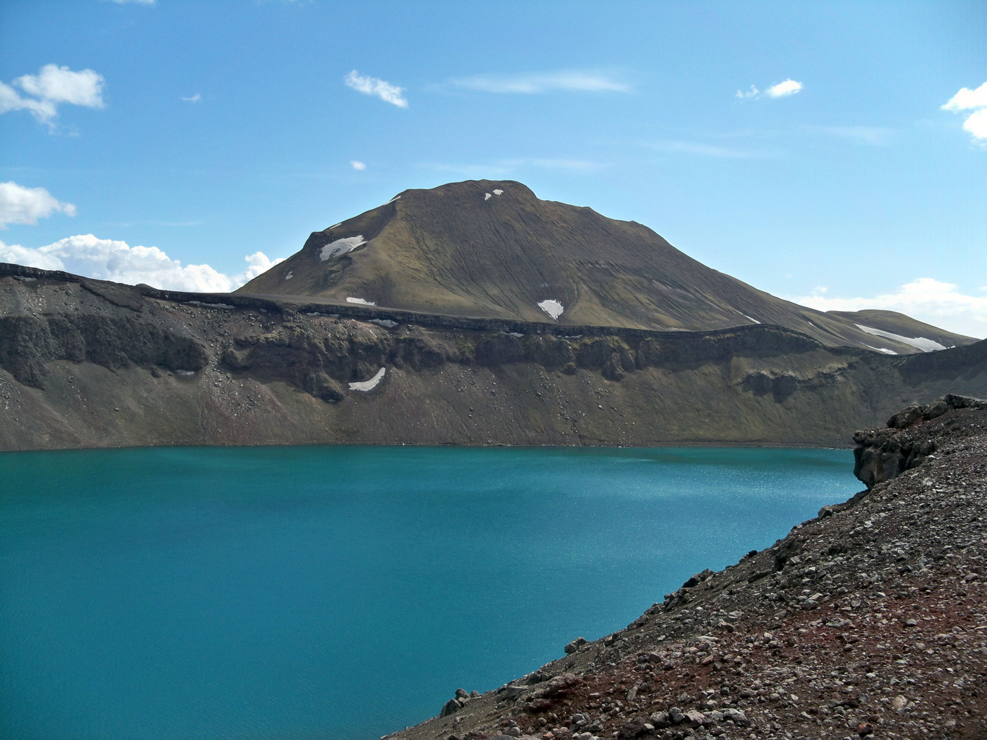 Caldera en Islande