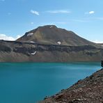 Caldera en Islande