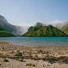 Caldera in Yankicha Kurillen Russland