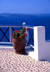 Caldera-View in Oia.