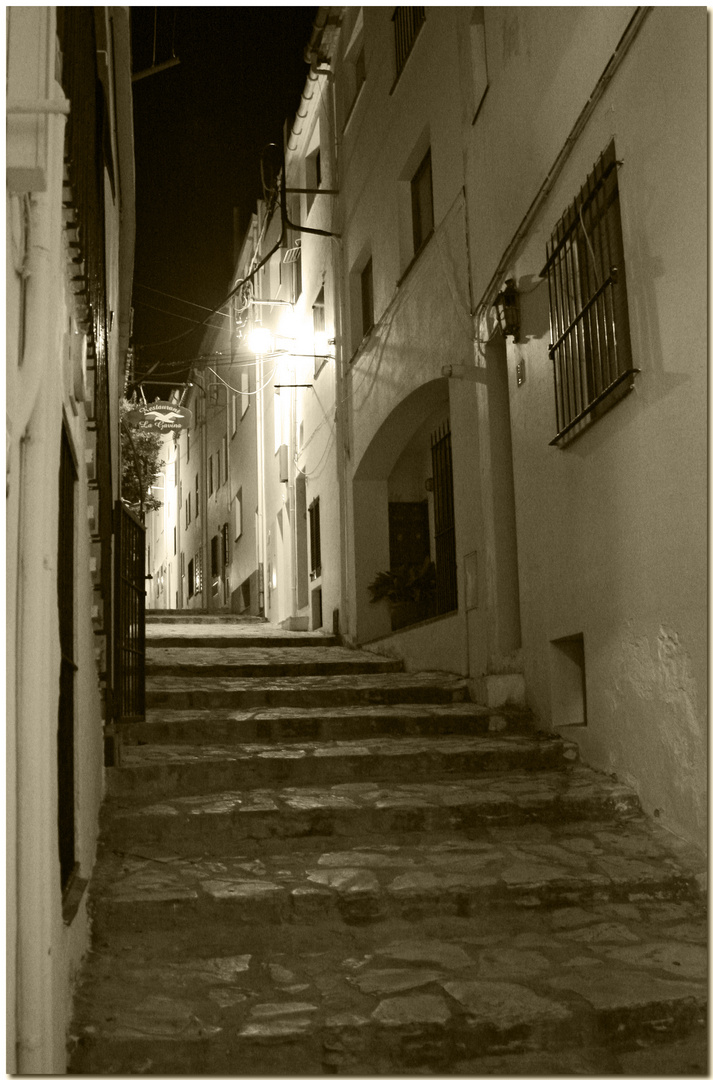 Calella de Palafrugell, vespre d'hivern XIX