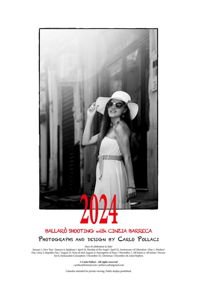 Calendar 2024 - Cover