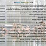 calendrier des exos premier semestre 2018 