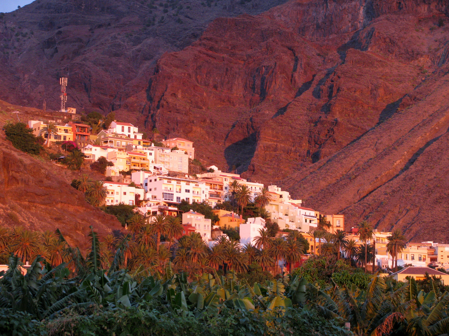 Calera Sonnenuntergang - La Gomera