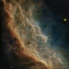 California Nebel in Hubble-Farbpalette