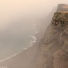 Calima y bruma en Lanzarote