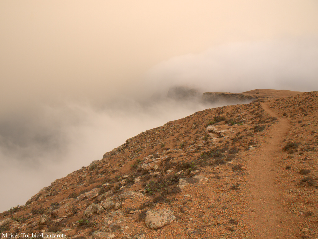 Calima y neblina en Lanzarote