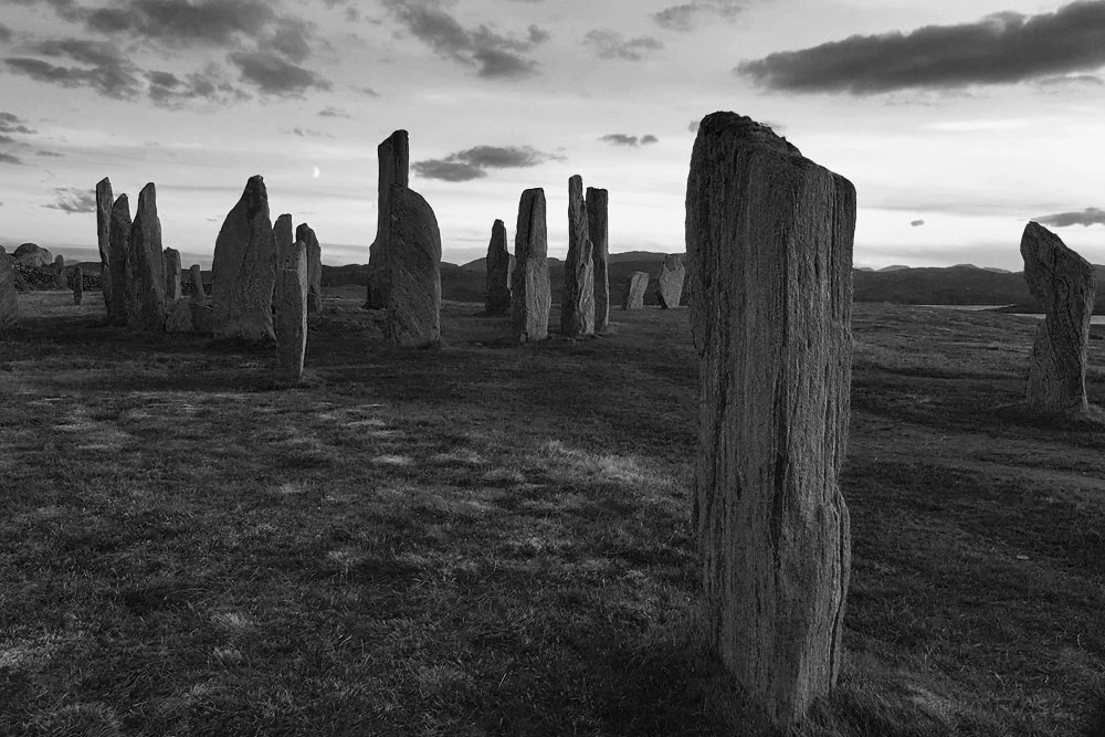 Callanish am Abend