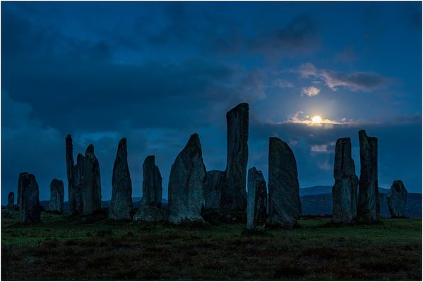 Callanish im Mondschein