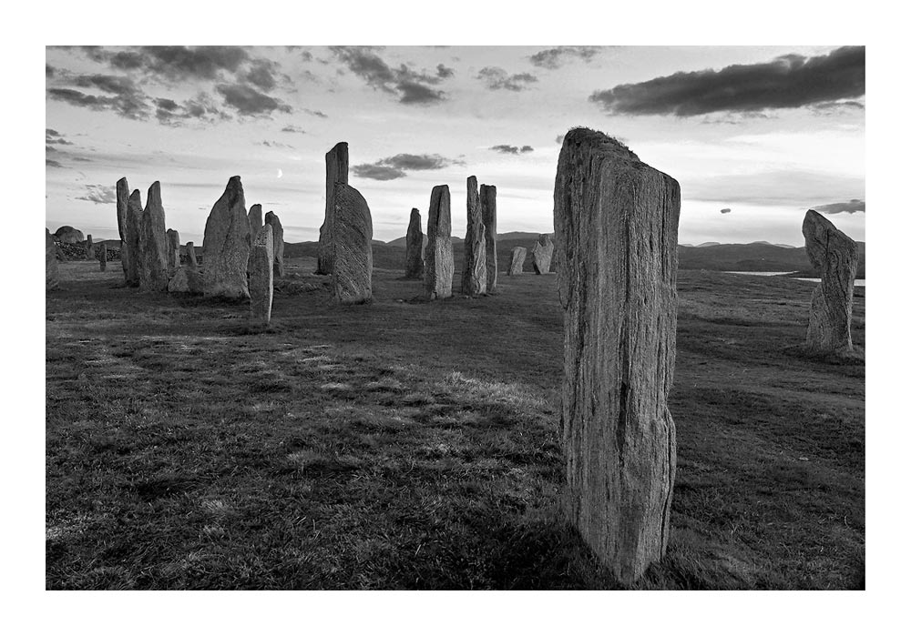 Callanish - Isle of Lewis nach Sonnenuntergang