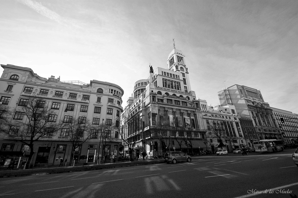 ...Calle Alcala...Bellas Artes...