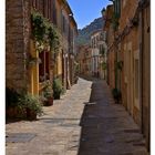 calle con encanto de Esporles ( Mallorca)