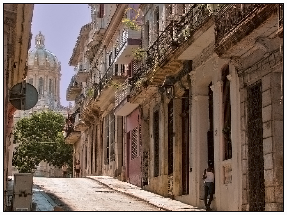 calle cubana.-