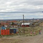 calle de barrio en rio gallegos