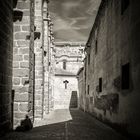 Calle de la Cruz Vieja, Avila, Spanien